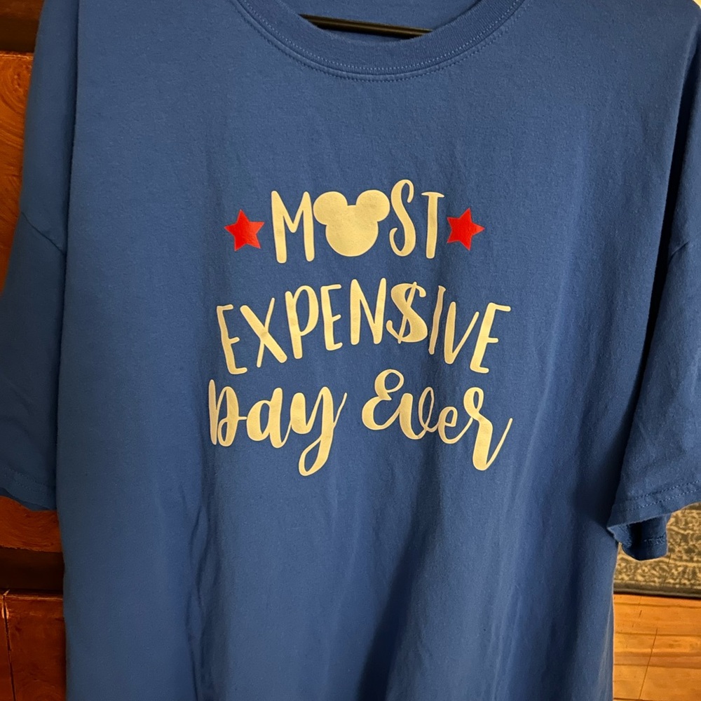 Men’s Blue Graphic T-Shirt with Fun Print
